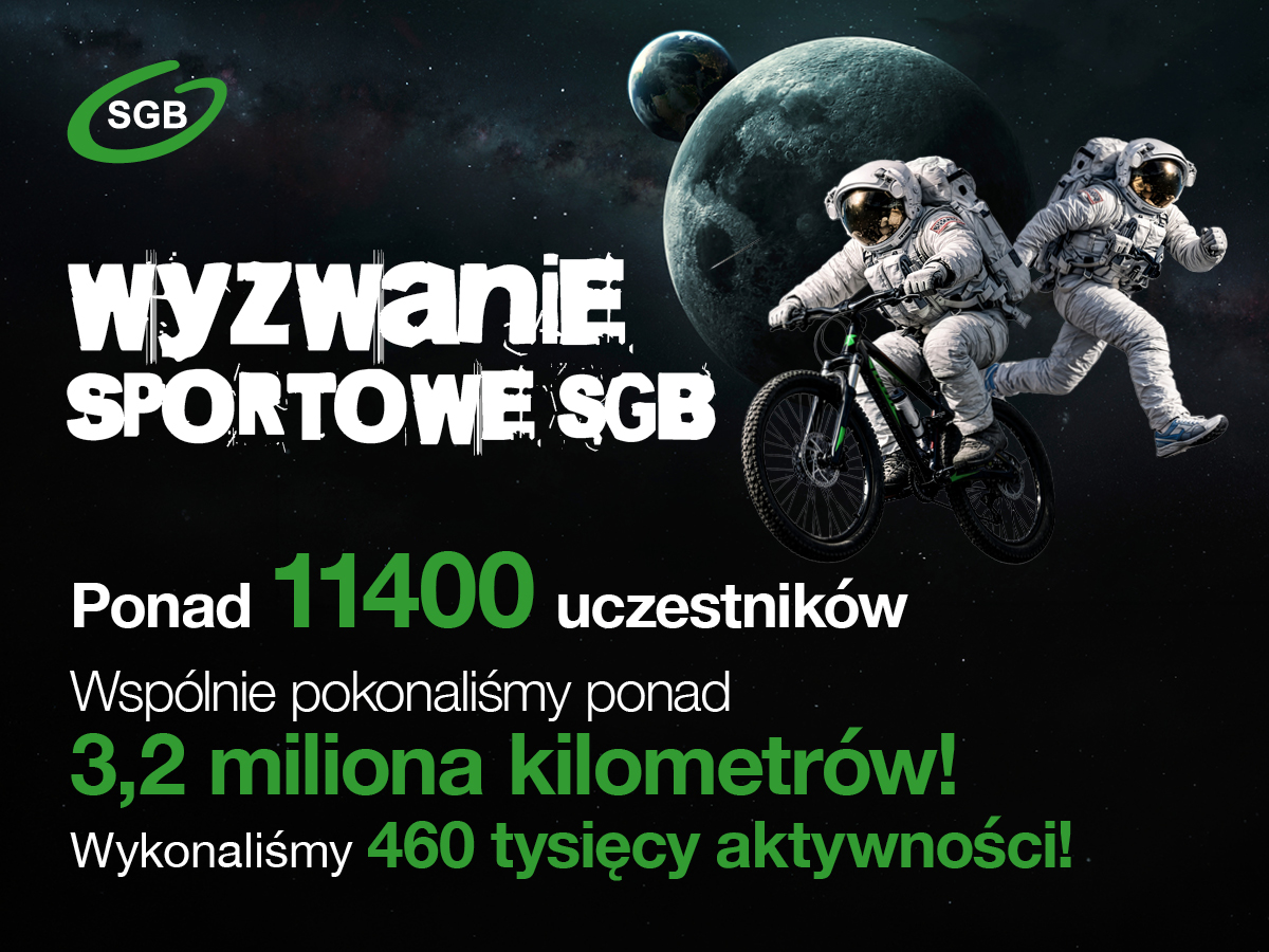 Zakończyło się rekordowe Wyzwanie Sportowe SGB 2026.To był kosmos! 2 podsumowanie all